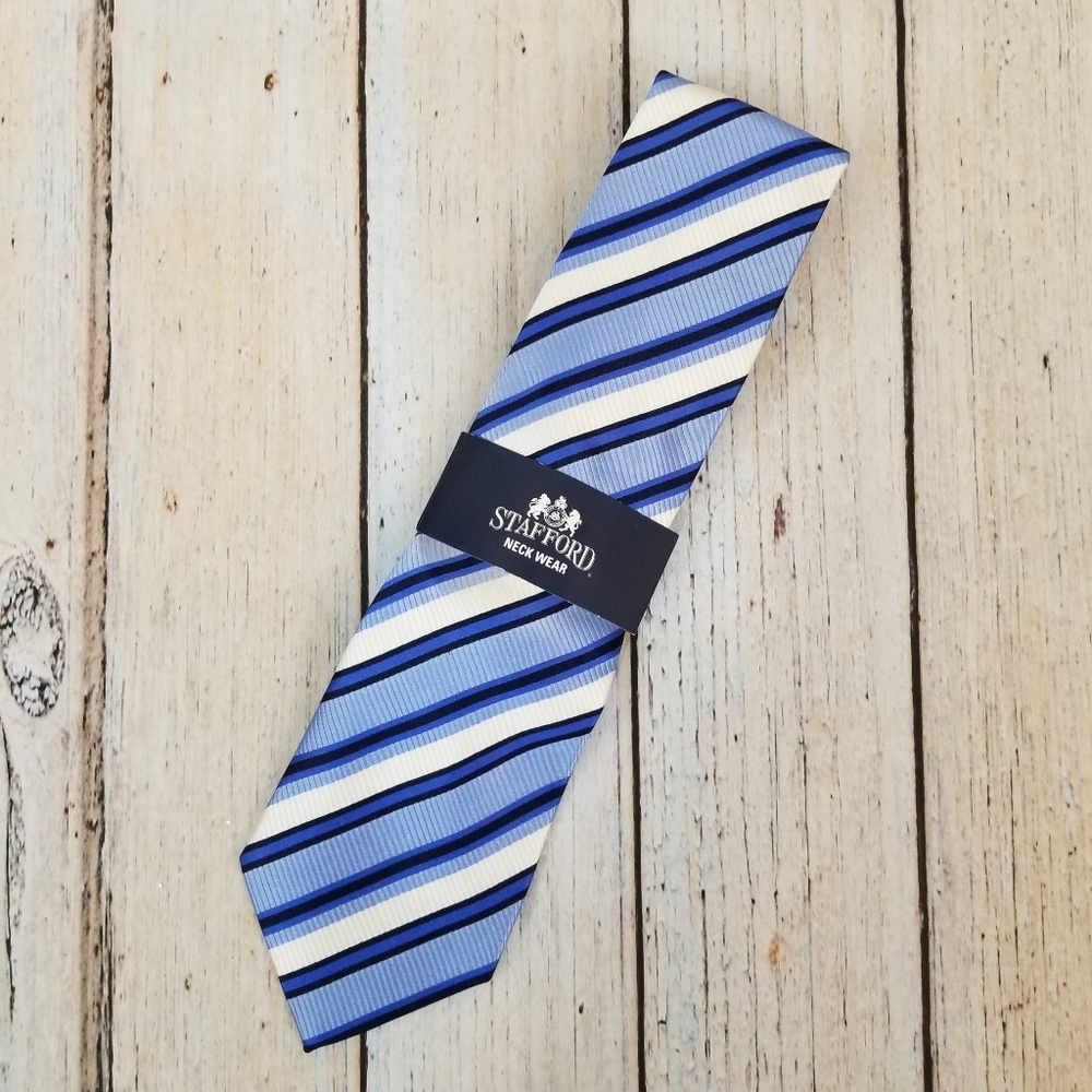 Stafford Tie New Medium Blue